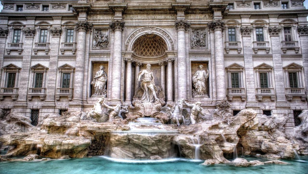 Trevi Fountain Luxury Guest House Rom Exteriör bild